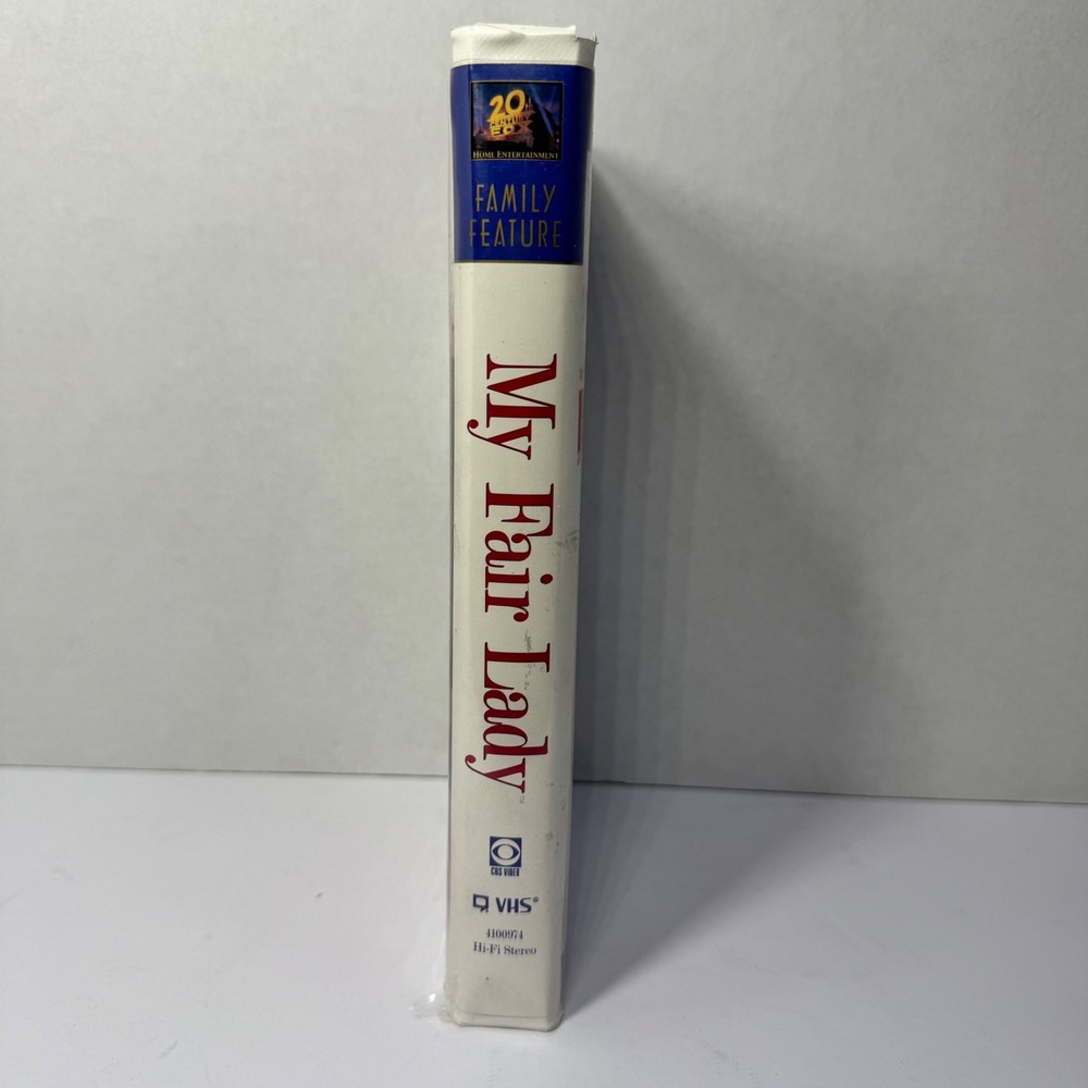 Vintage My Fair Lady VHS Movie 1996 Audrey Hepburn Rex Harrison 20th Century Fox
